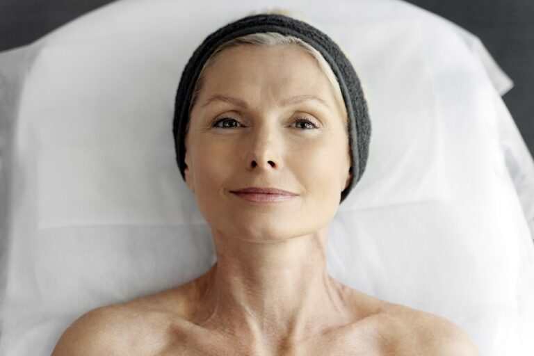 smiling senior woman